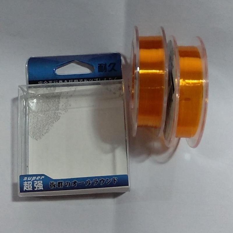 50 meters for a nylon lined up with a strong-wire lined lead line