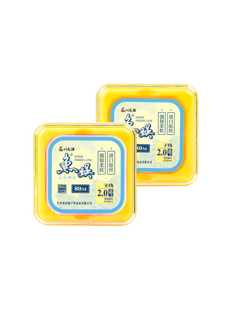 Liu Zhiqiang imports the main line product of the fishing line, not the rounding of the competition for the fishing line and the fishing of the pull line