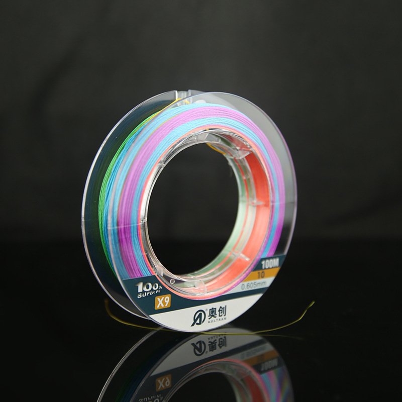 9 HIGH-DENSITY PE LINE, 100 METERS FINE, 150 METERS PRISTINE