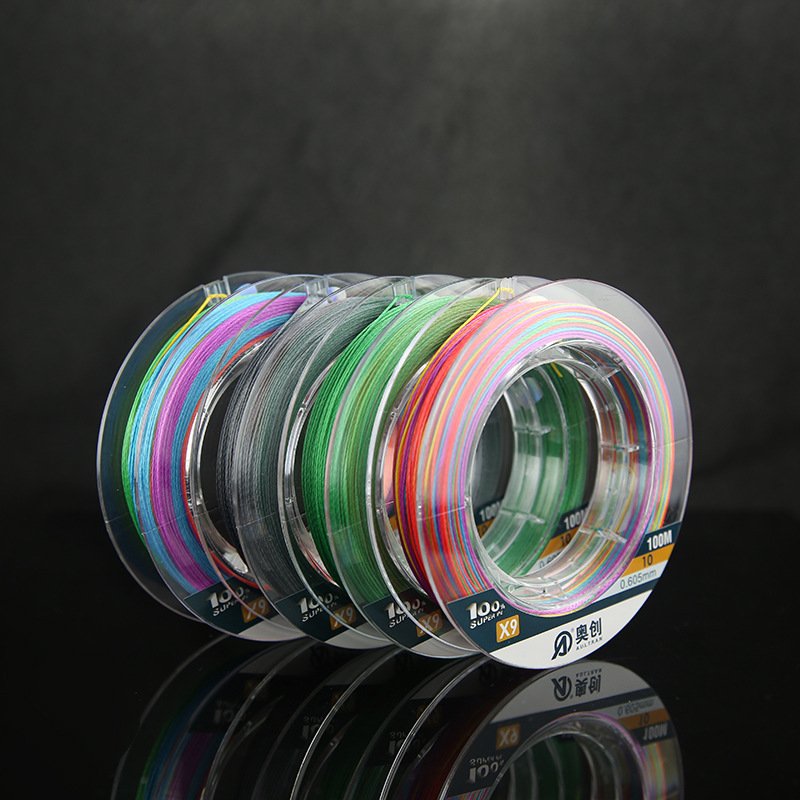 9 HIGH-DENSITY PE LINE, 100 METERS FINE, 150 METERS PRISTINE