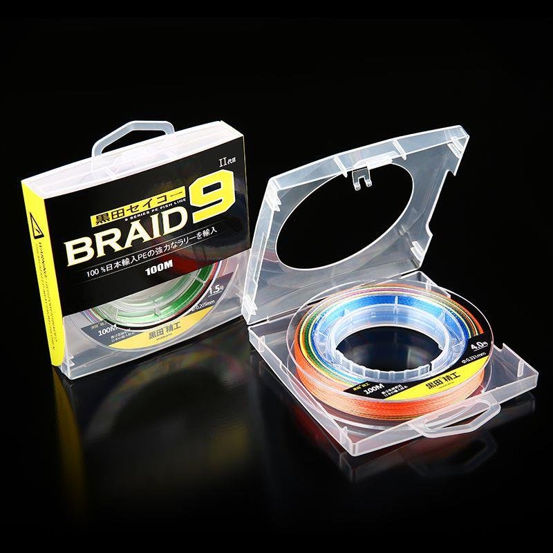 THE MAIN LINE OF KURODA'S 500-METRE GRAFT HORSEFISH, 9 AND 10-METRE-ONE-COLOUR WOVEN ULTRA-GRAVITY PE-LUYA FISHING LINE