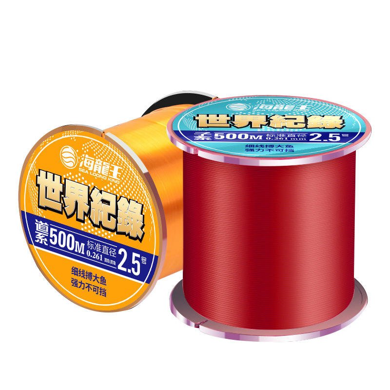 500-minilon fishing line, 3260 parallel rolls of grinding-drive fishing gear line fish liners
