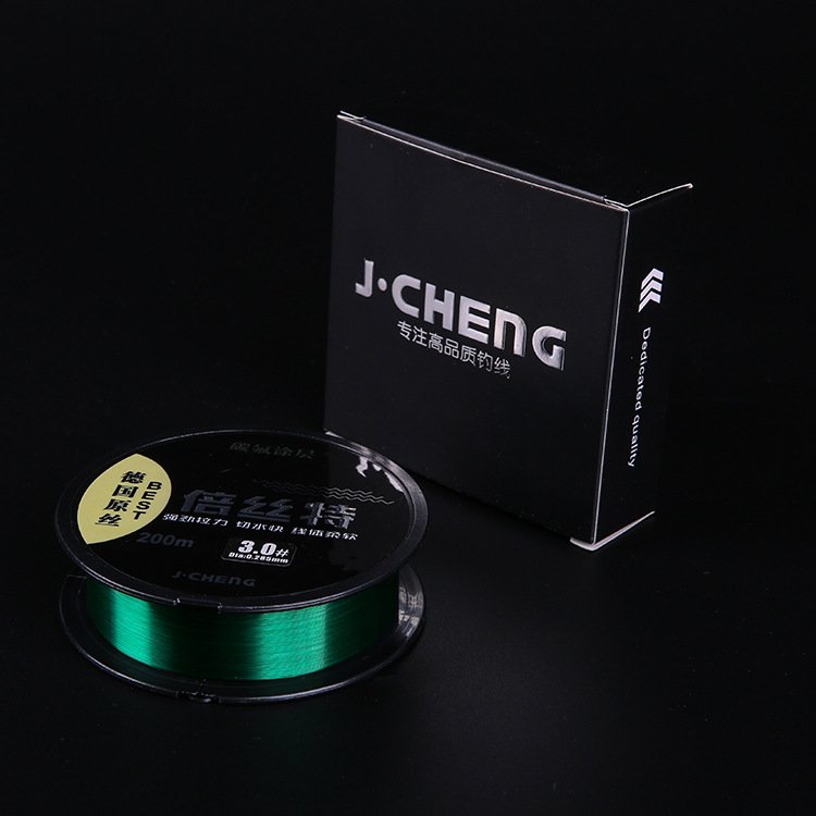 200-metre pole-fishing line, main line, field fishing line, no rolls from the German front Snylon