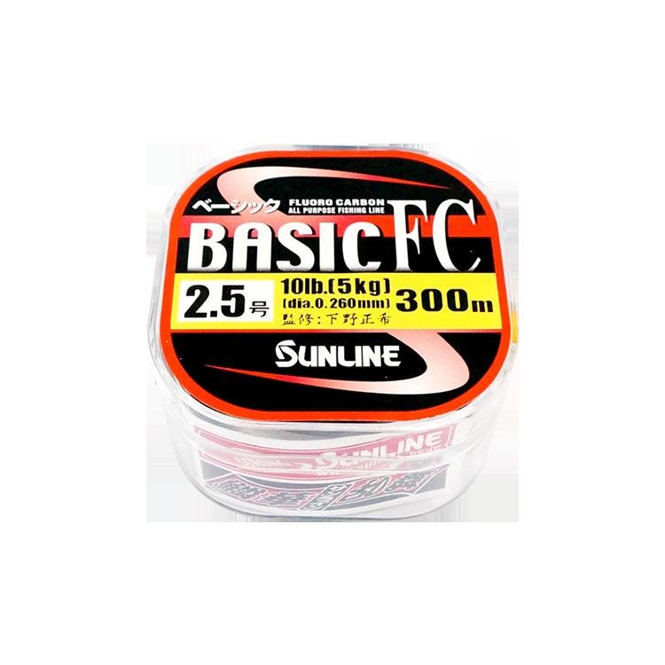 SUNLINE SANSE CARBON LINE BASICFC FISHING LINE SUB-LINE LINE 300M CARBON LINE ORIGINAL