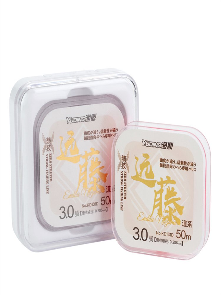 Japan imports the main line of the East Ribbon silk line nylon, which is strong against low-spreading sub-lineal black pits