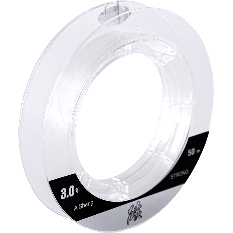 Echeon's pure carbon-lined main line is a 50-metre gravy-cut fast-water road lead line with transparency