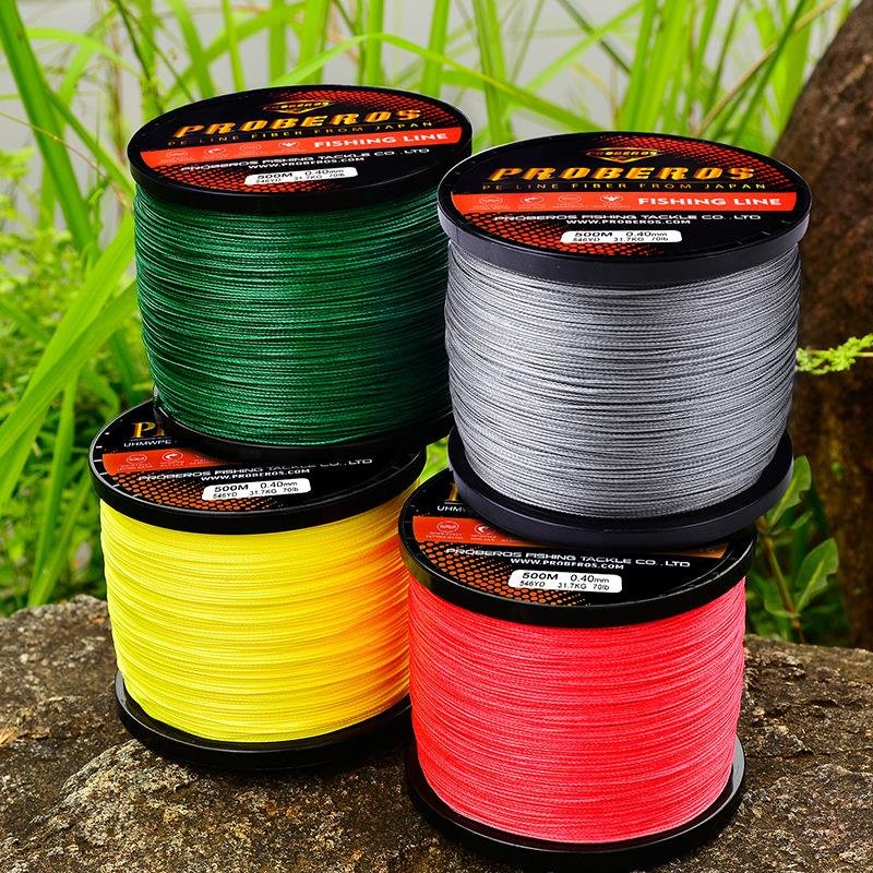 9 AND 500 METRES OF CROCHET LINE 9 AND THE MAIN LINE OF THE PE-LINE