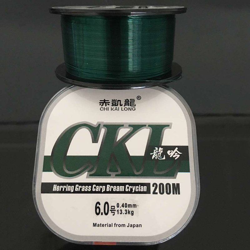 It's a 200-metre nylon line that doesn't cross the line