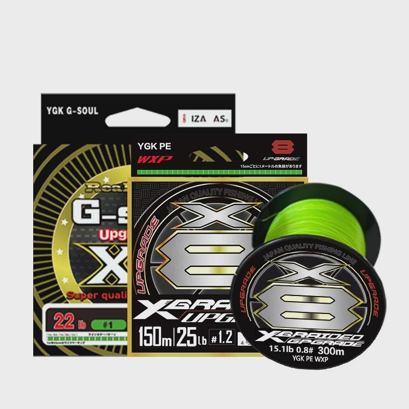 ..the high-end japanese imports of ygk-enabled pe-line specialty super-sliding eight-line fishing line