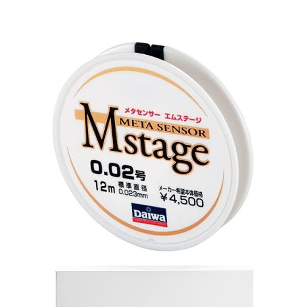 Daiwa is a billion watt, metallic fish line 12m 0.02 red 647342