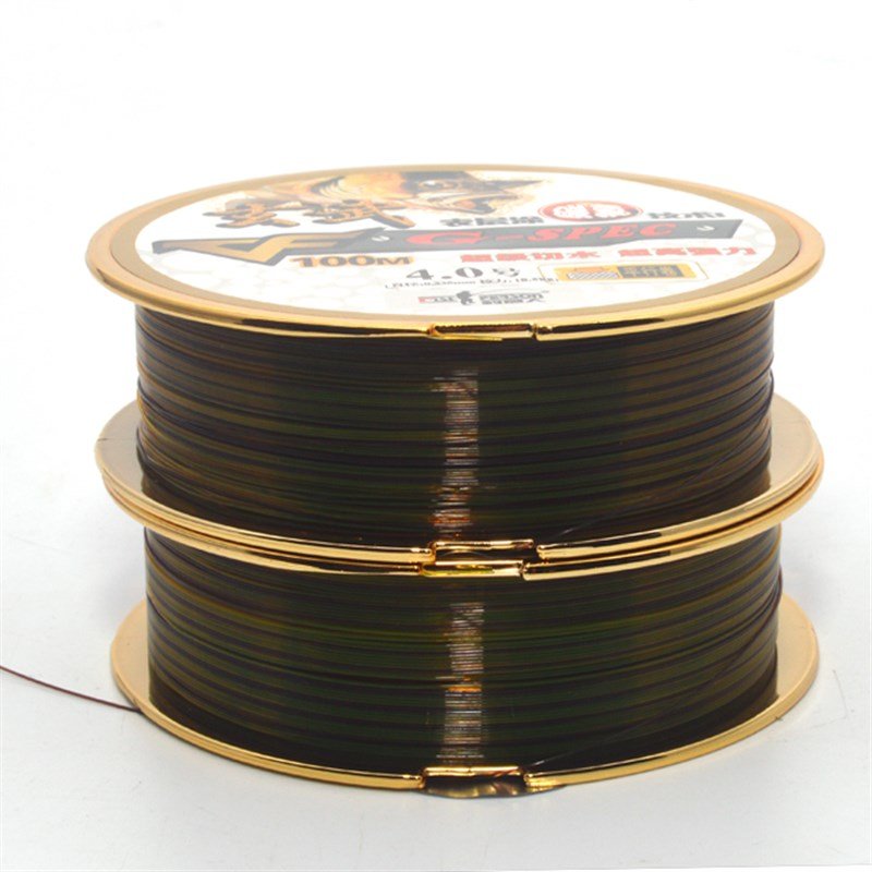 fish line 100m carbon-fluorinated coatings of the guerilla main line