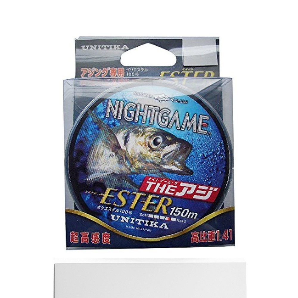 UNITIKA line Night Game THE THE WATER 0.3 Transparent 150m