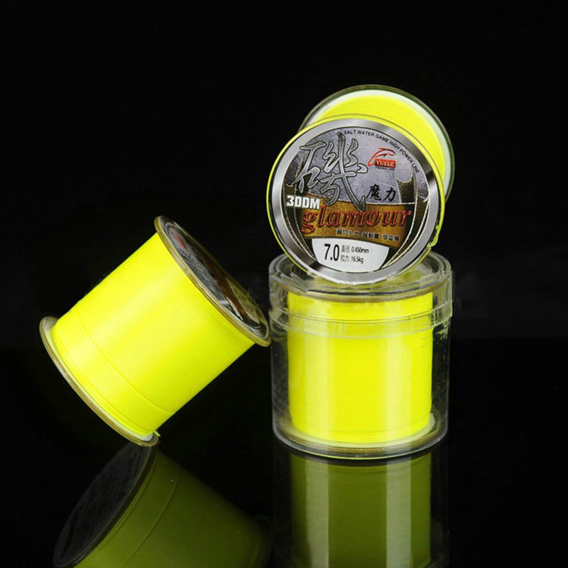 High-intensity, semi-floating, 300 meters of fluorescent and fluorescent-resistant-wire pole line submersible