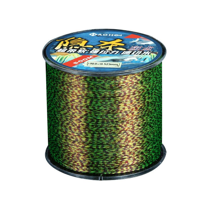 The nylon dot line main line, lined up to disguise the invisibility line