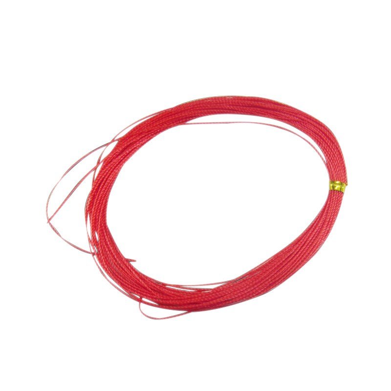 Explosive hook line-resisting/red line/bite hook-coated black fish line, 10 rolls -