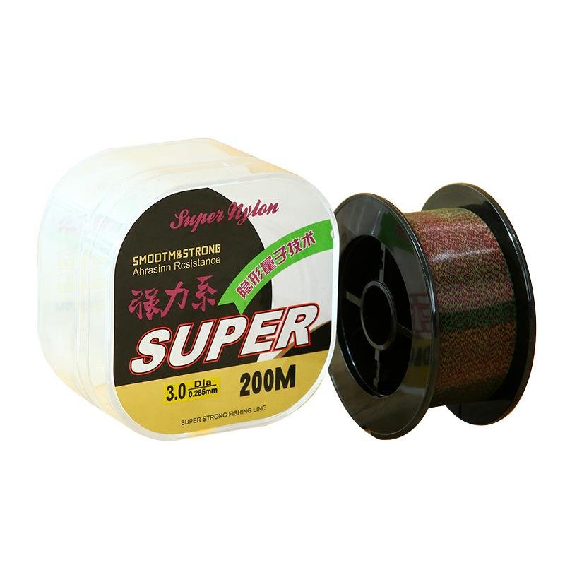Directly sold 200-metre strong plaque line to disguise the invisible nylon line main line