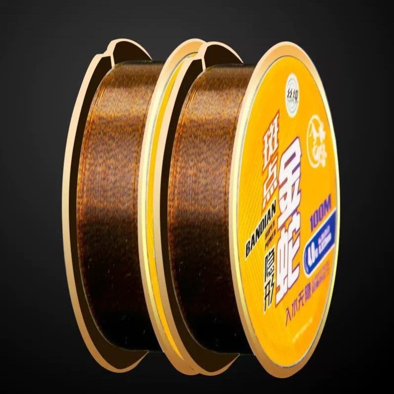 The pole line is the gold line of the main line, the invisible line of the nylon line