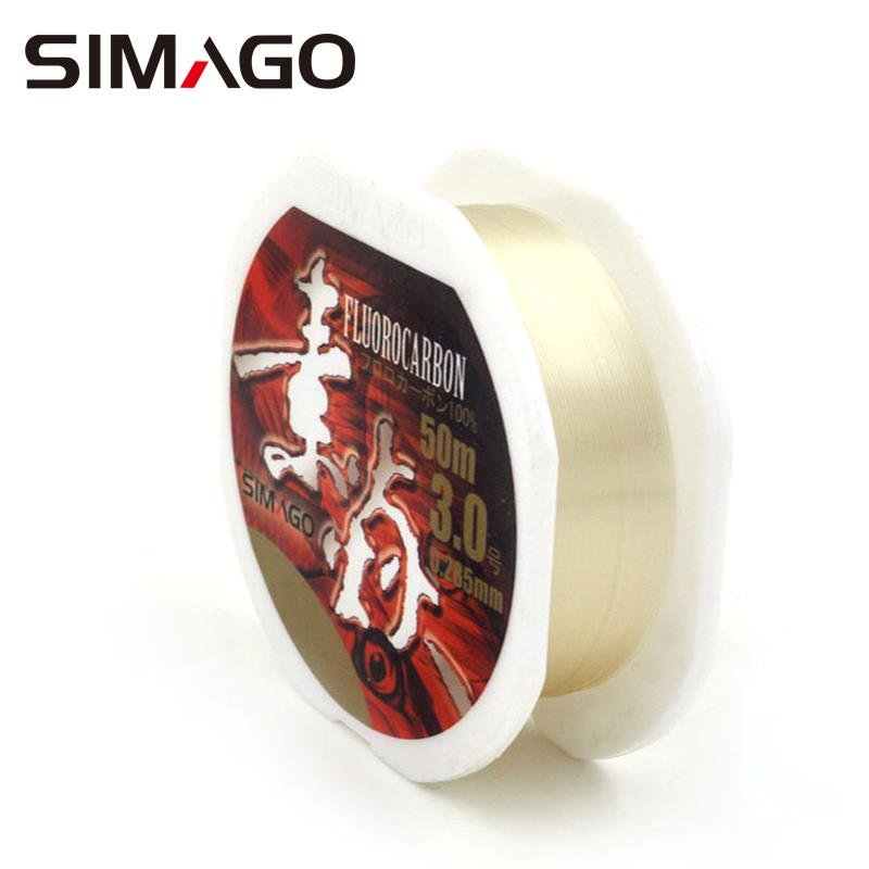 Vegetable carbide line, 50 m translucent sea-fishing platform, milled and imported