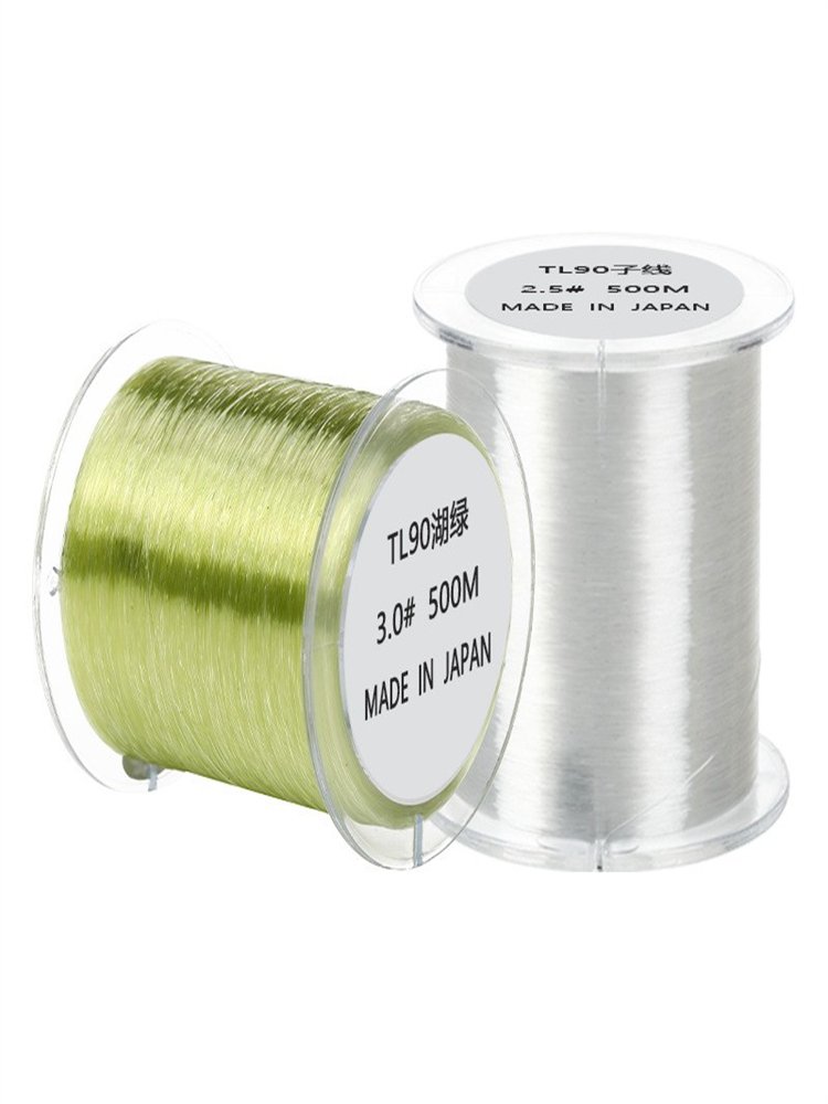 The nylon main line is a super-strength larvae fishing line for Japanese imports of nylons without swirling the line for milling