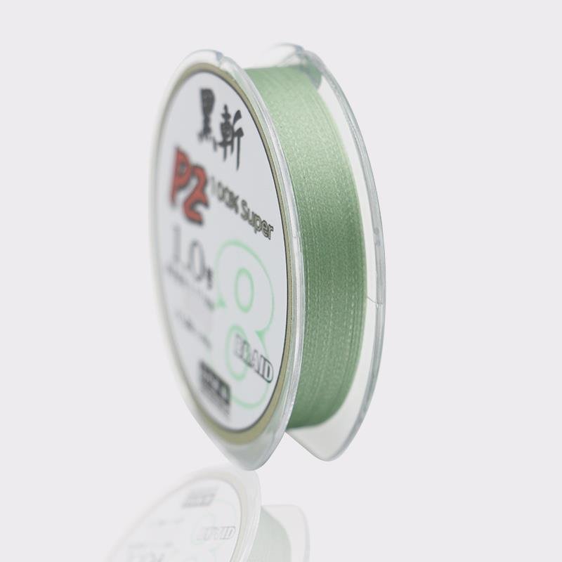 THE FISH LINE IS BLACK AND THE HORSE'S GRAFT LINE IS STRONG ENOUGH TO WITHSTAND A 20-METRE BITE-PROOF LINE MAIN LINE