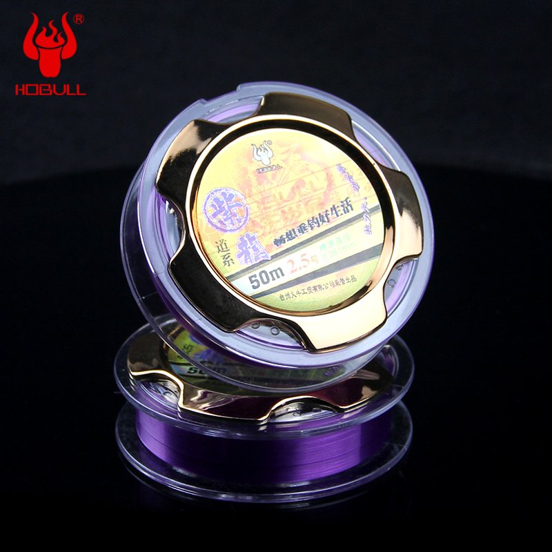 Fire Cow violet fishing line strong-strength lead line racer Snylon fishing gear