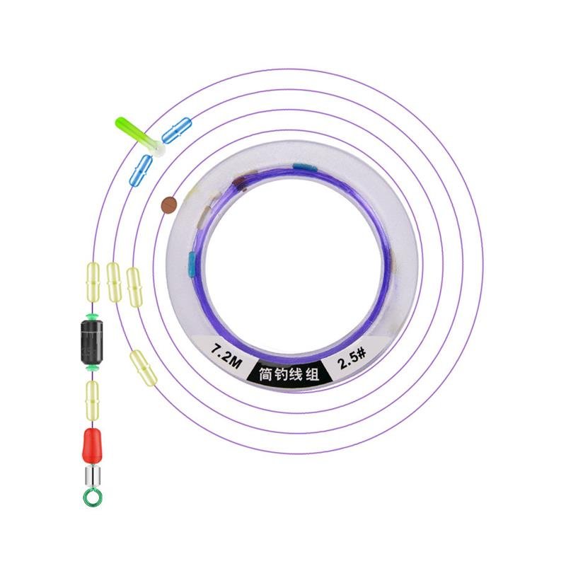 The nylon team is a pure hand-to-hand lined fish line that allows for a fast-track re-barreling