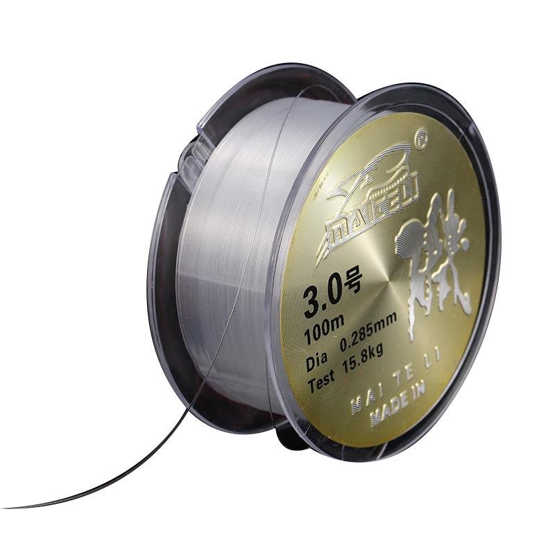 U.S. imports of nylon line, main line nylon line, 100 meters of original silk line