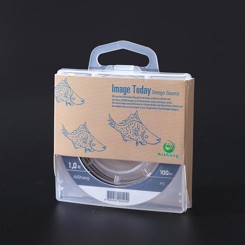 A 100-metre entanglemented pony line black fishing line fishing gear