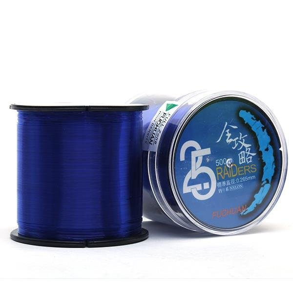 The 500-metre fishing line, Japan's imported original fishing gear, the nylon ponds, and it's super strong for grinding