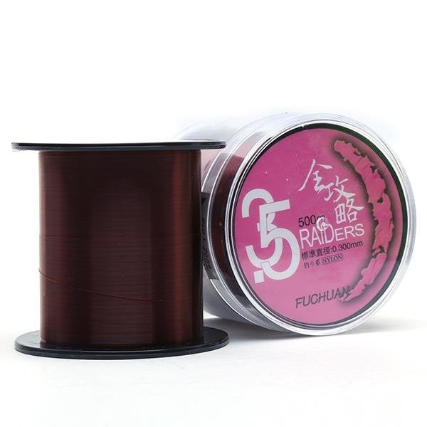 The 500-metre fishing line, Japan's imported original fishing gear, the nylon ponds, and it's super strong for grinding