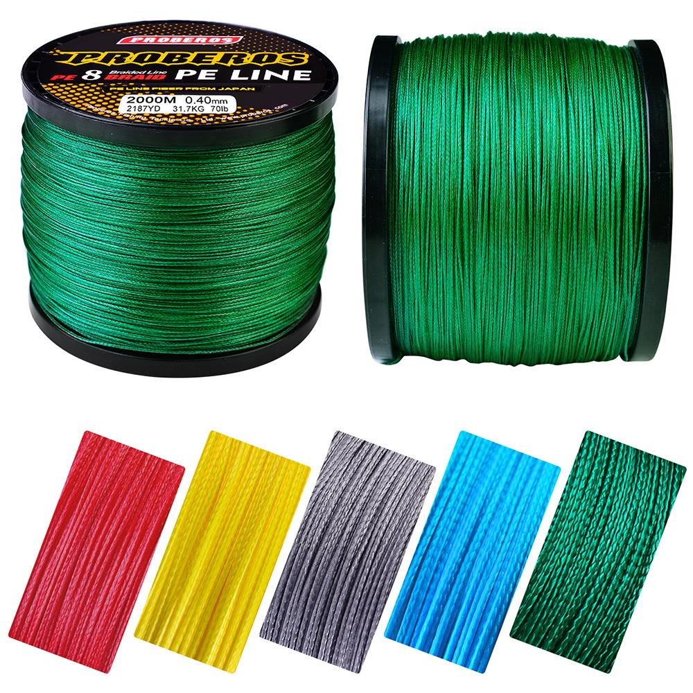 8 FOR 2000-METRE LINE, 8 FOR PE TO WEAVE AND WEAVE THE MAIN LINE SUB- GEARS FOR FISHING IN THE MAIN LINE