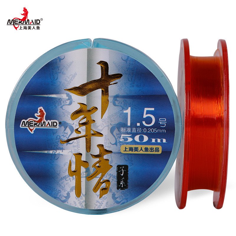 MERMAID, THE MERMAID LINE, A TEN-YEAR-OLD, SUPER-STRENGTH, SOFT-WIRE NYLON LINE