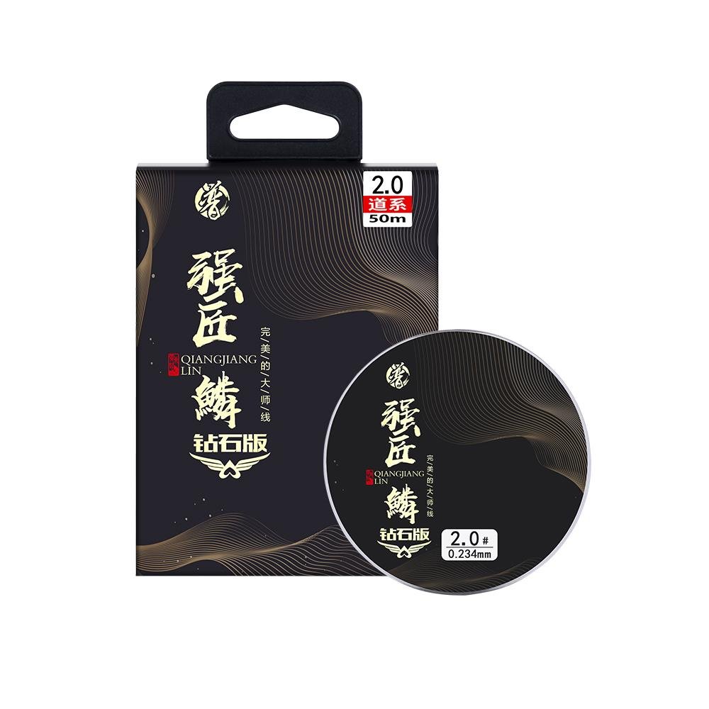 The main line of the fish-fishing line, the ultra-lariron wiring, does not roll the super-soft
