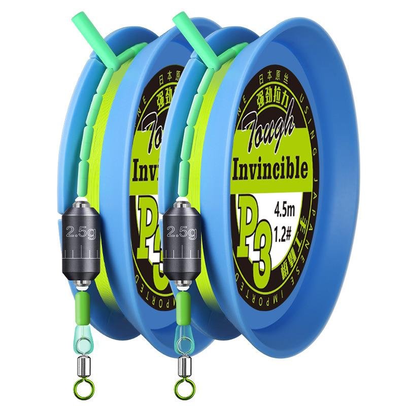 The main line lined by the hooks, the main lined lined up, the whole lined up, and the gear set up