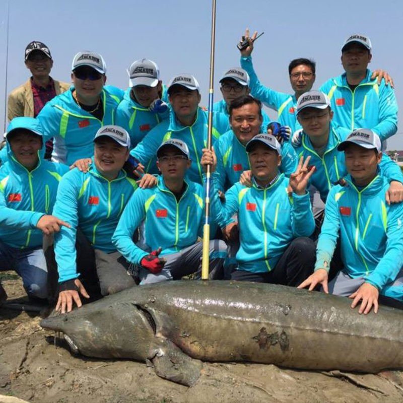A 100-metre gold-spring dragon-walled fish line main line