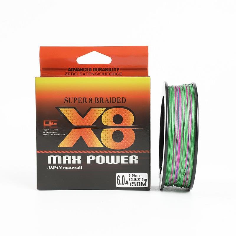 NEW PARAGRAPH X8 WEAVES A 150-METRE FISHING LINE, EIGHT LARGE HORSE PE LINE SUB-BITE-PROOF FISHING LINE