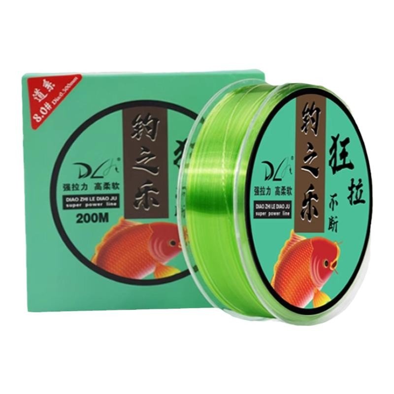 The main line line of the imported fish line is the main line of the fishing pole for the fishing of the supersoft nylon line