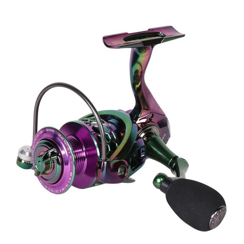 Full metal roller-line fishing line, far-flung, sea-barned gear, coloured roller wheel