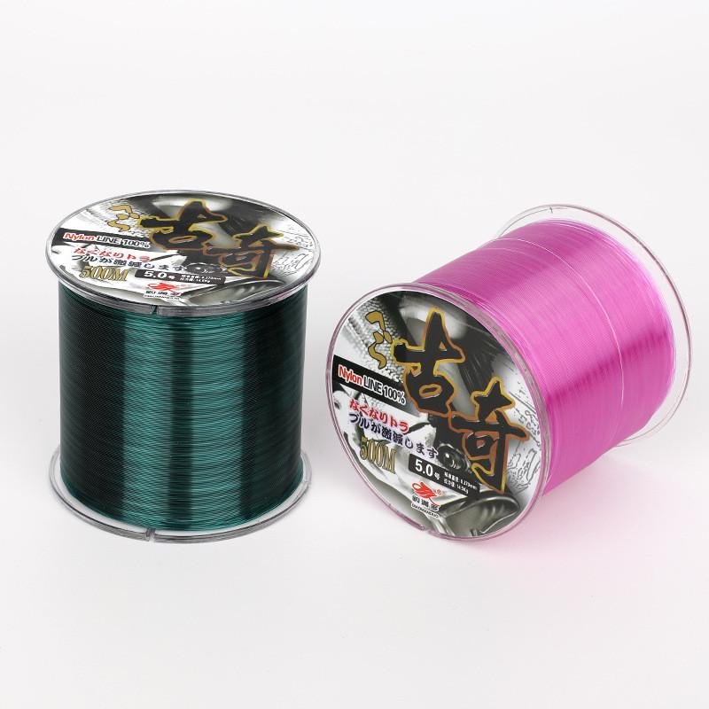 The nylon line, 500 m main line, full of Dogucci fishing lines, imports the Japanese pole route