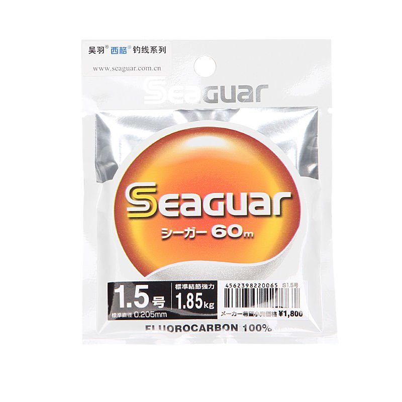 Seaguar Sig Fisheries Line Subdirectoral Line Zipper Line Black Orange Sig Carbon Line, Japan