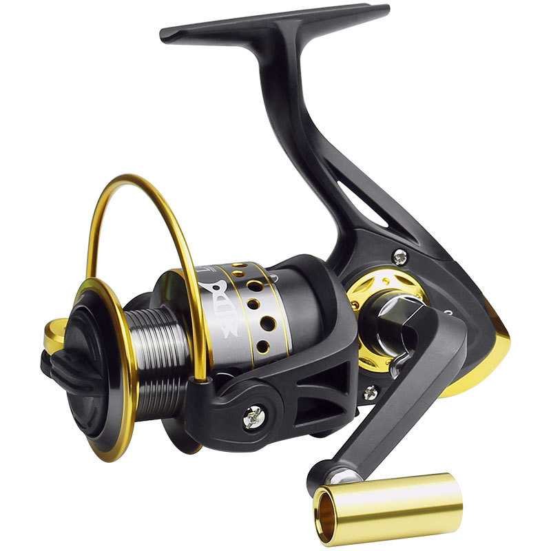 all-metallic lake fishing poles and rollers fishing reel gear