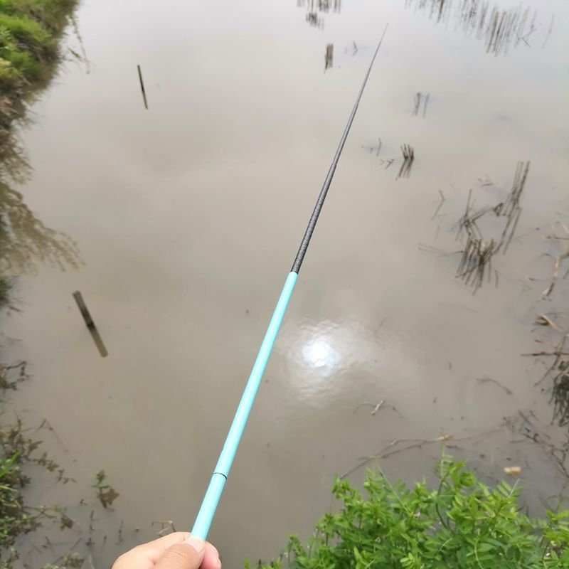 Hampton carbon is too short, too small, too light, too small for shrimp poles