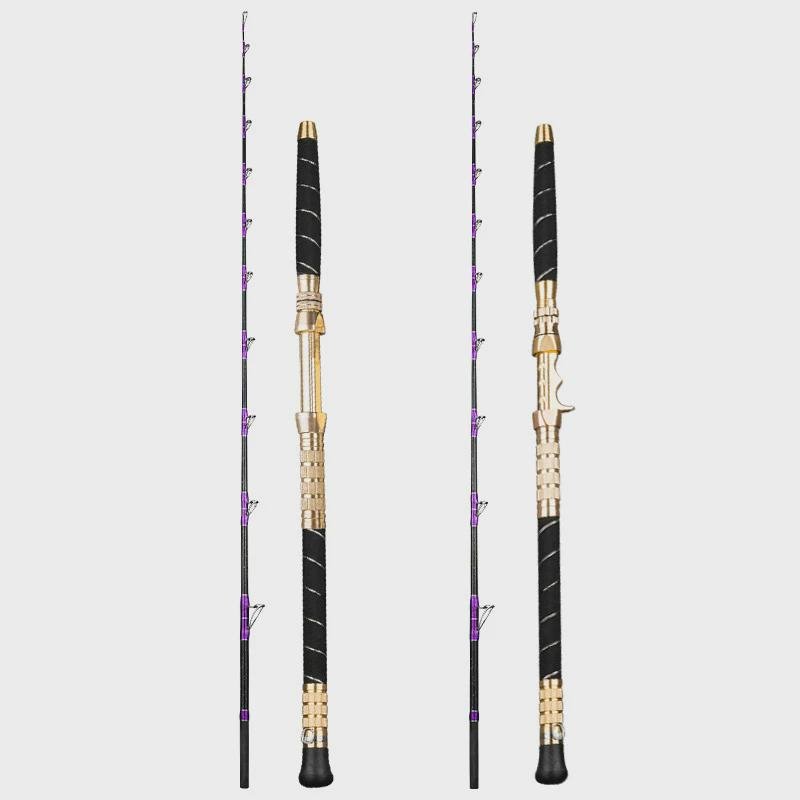 Solid deep-sea fishing poles, super-rigid cod poles, poles, poles, poles