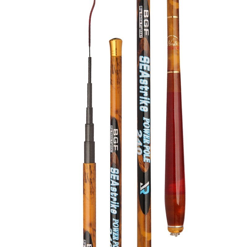 Super-fished fish rods with a 28-bit portable, super-light, super-hard shrimp crabs on your stream pole