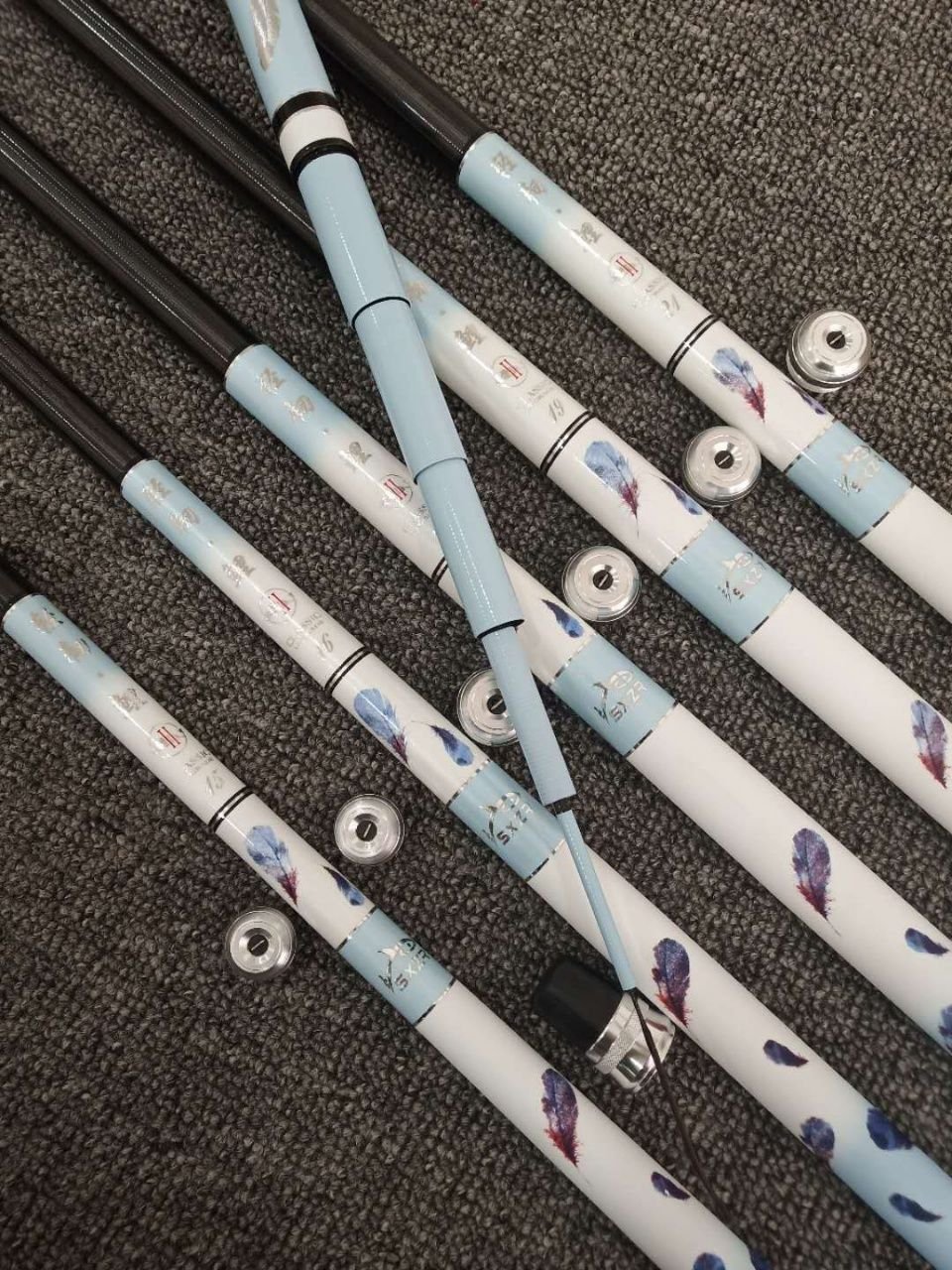 Real-blown 28-tight, super-rigid, high-carbon-fishing poles