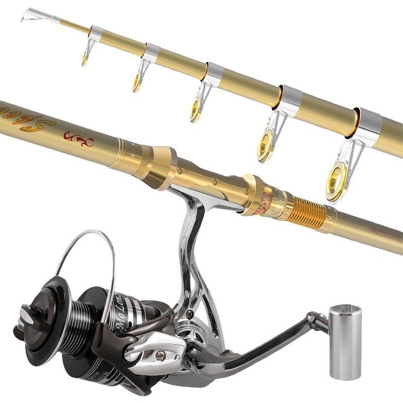 A pole with a 3.6.4.5 metre set of combinations of carbon is so hard that it's so hard to catch a pole