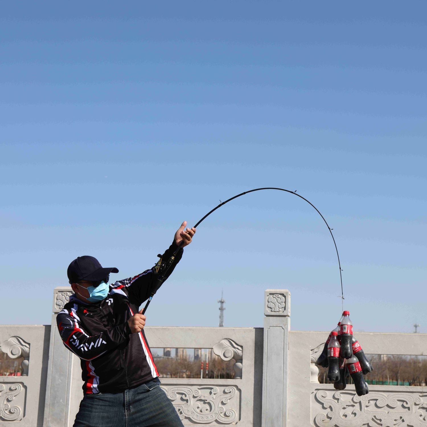 Han Dynamite Asian poles fishing for a full set of droplets, wheel-rollers, long-distance rods of carbon