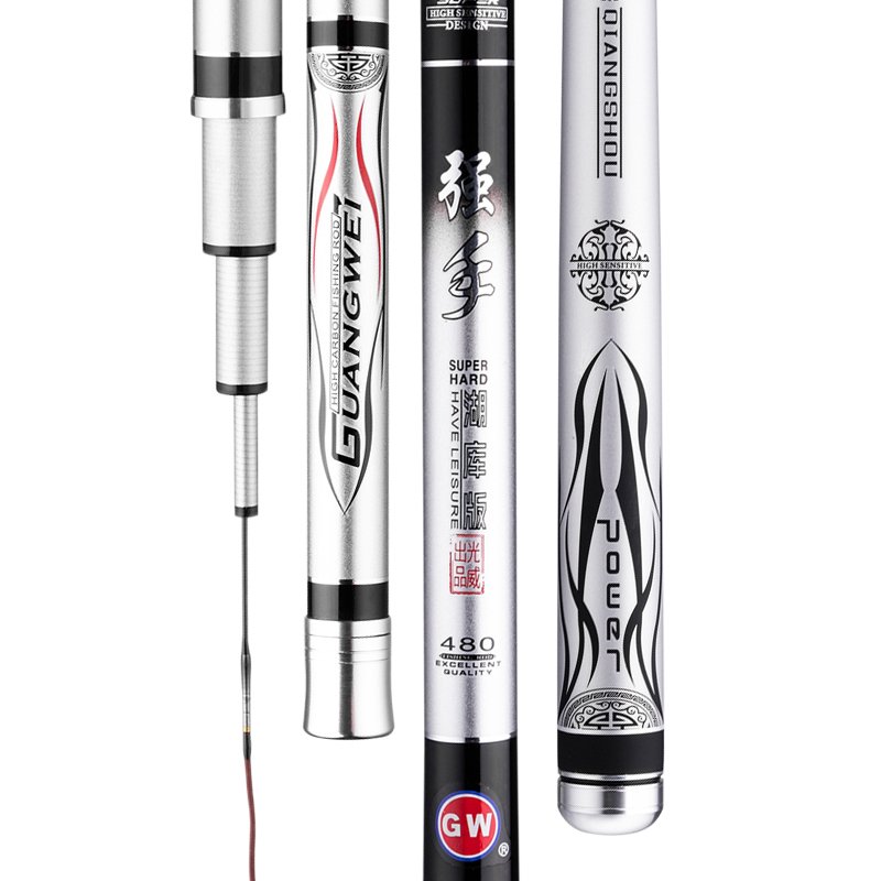 squidfish poles are strong, 28-and-a- 19-modular, 5-h-combusted carp poles