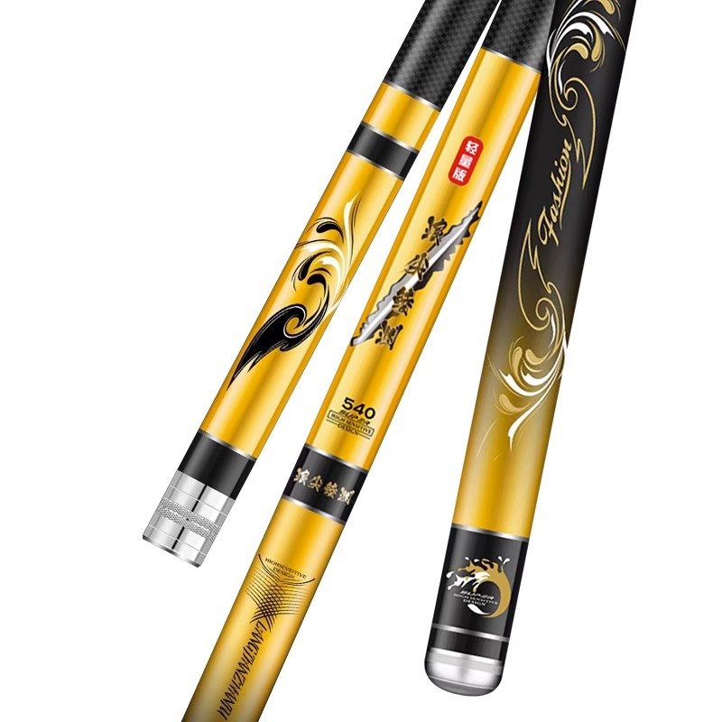 Fish rods and poles, carbon 19s and hard and hard gear