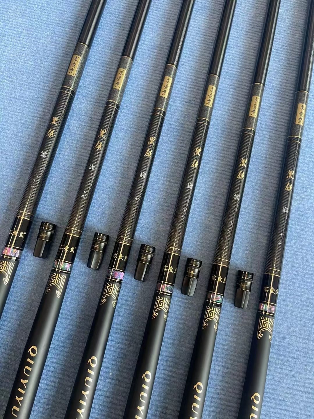 NEW MONEY FOR A BLACK MAN POLE 4.5H28, HIGH CARBON, LIGHT AND HARD, AND A RECREATIONAL LAKE BANK